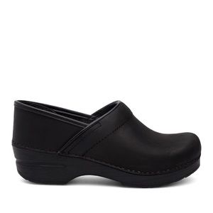 Dansko Professional Black Oiled Clogs